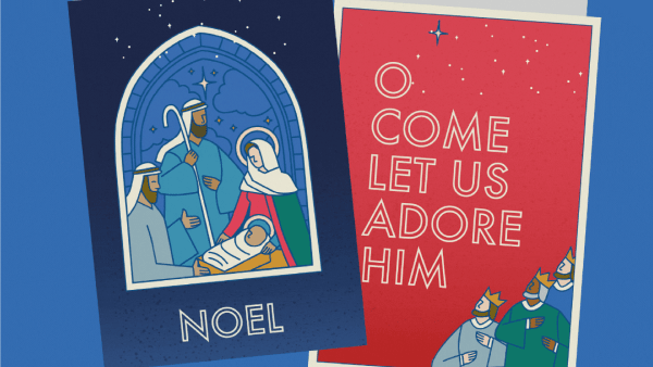 Nativity Christmas Cards - pack of 10